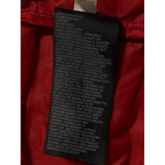 Uniqlo Ultralight Down Puffer Jacket Women L Red Packable Water-Repellent - Picture 5 of 9